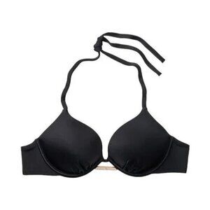 - Victorias secret Swim Bikini Top 36D Black Bali Bombshell